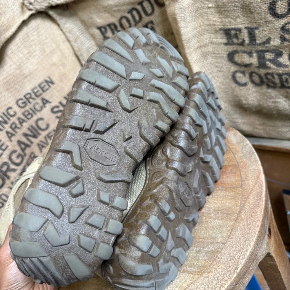 Rocky S2V Special Ops Tactical Military Boots Mens 11.5 Tan Good Lace Up Vibram